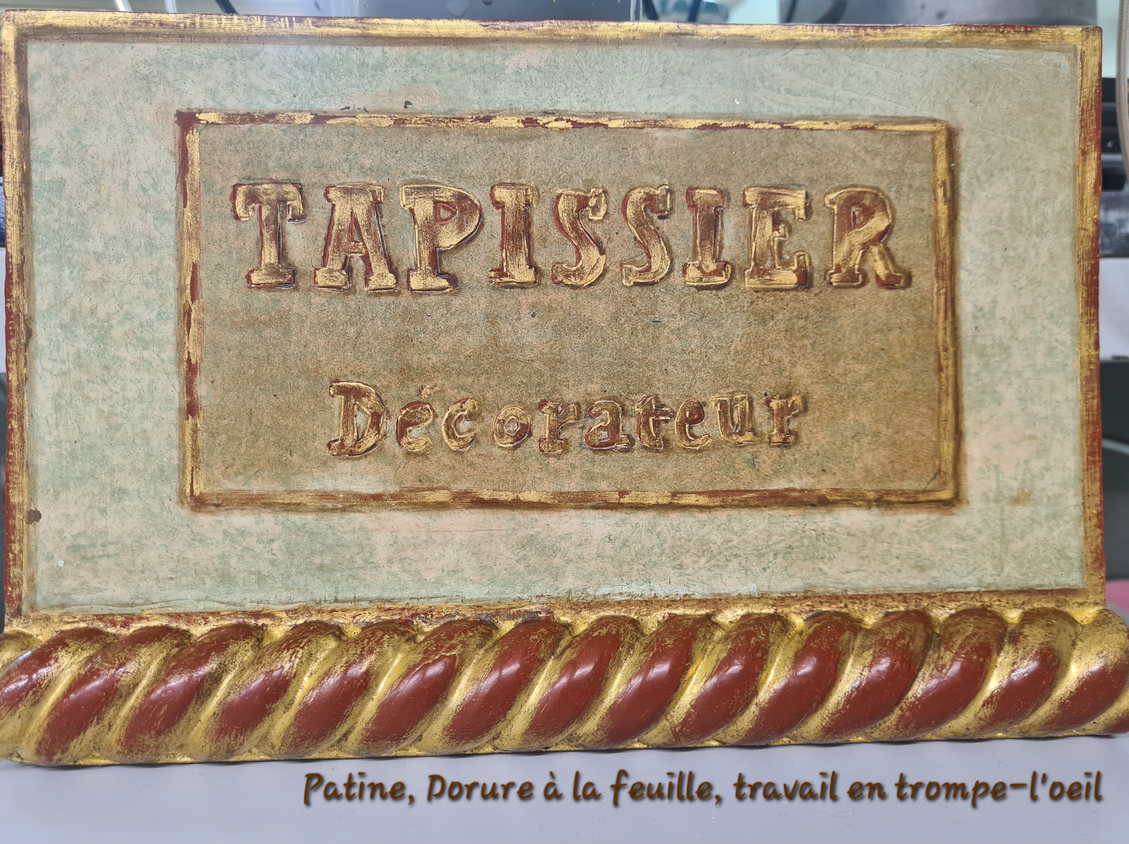 Dorure à la feuille